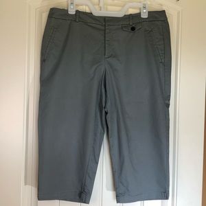 Dockers Women’s Long Shorts, Gray, Size 12P, Excellent Condition!
